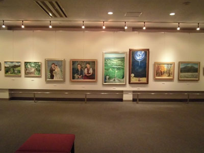 第18回彩和会展　ぶどうの丘美術館内