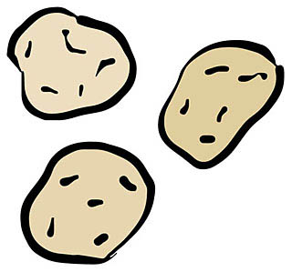 じゃがいもイラスト