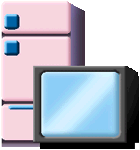冷蔵庫とテレビ